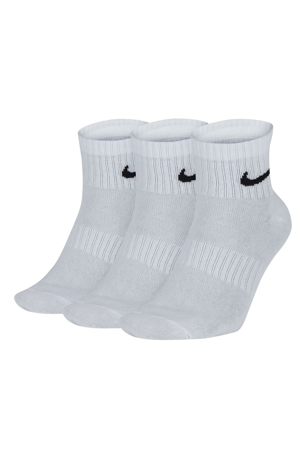 

Комплект из 3 пар легких носков с мягкими элементами Nike, белый