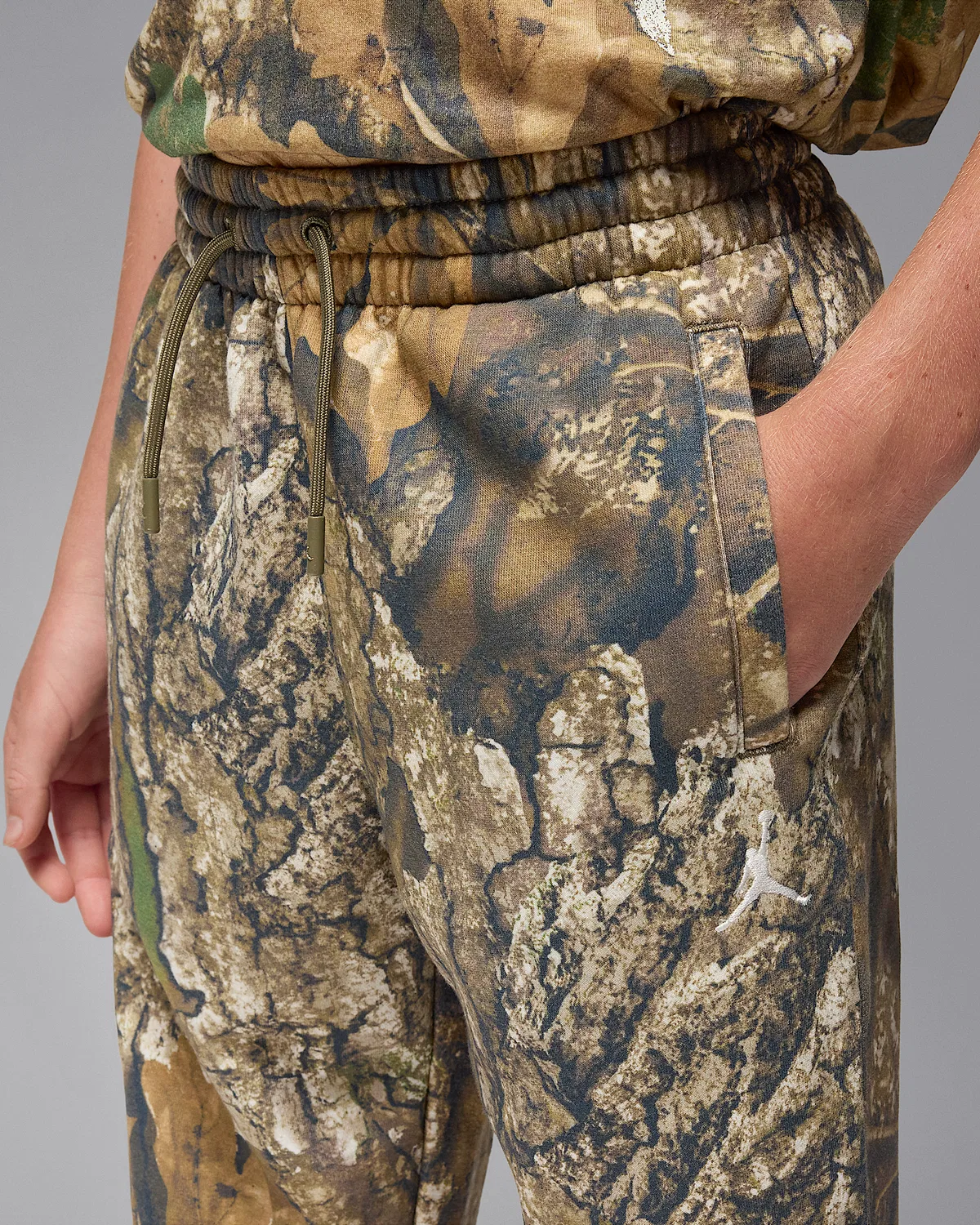 Детские штаны Realtree Fleece Pants Jordan, Medium Olive — фото 3