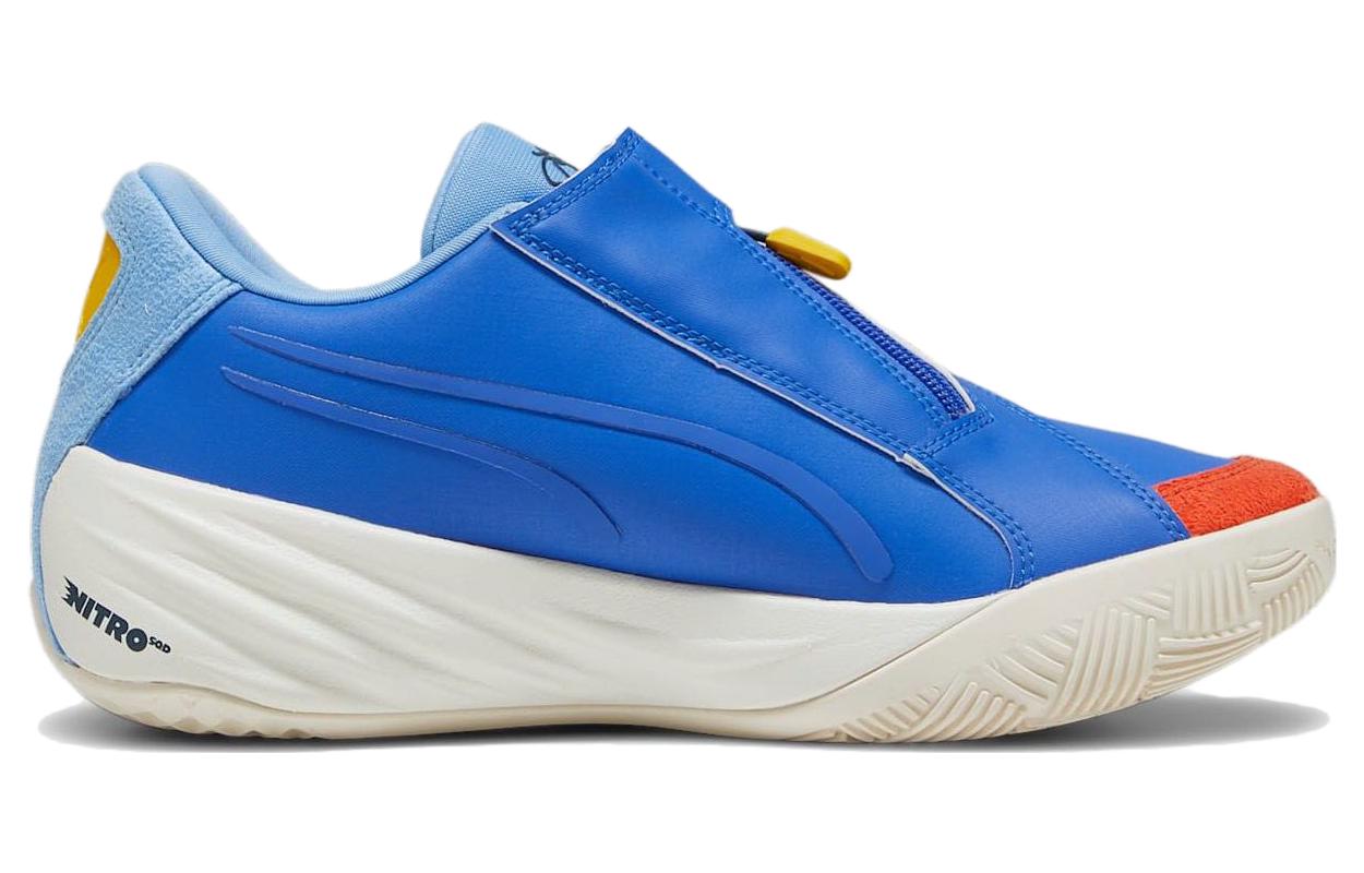 Футболка X Kyle Kuzma All Pro Nitro 'Childhood Dreams' PUMA, синяя красная — фото 2