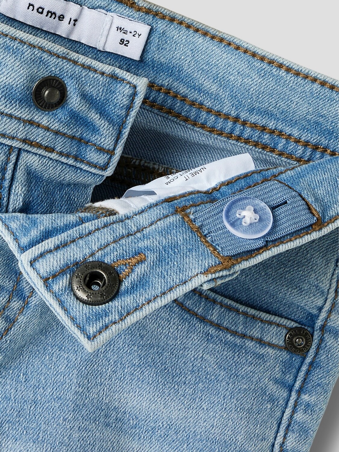 NAME IT Джинсы Slim fit 'NMMSilas' в светло-голубом цвете — фото 4