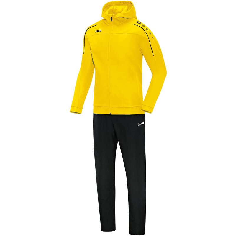 

Спортивный костюм презентационный классический с капюшоном Jako, цвет citro