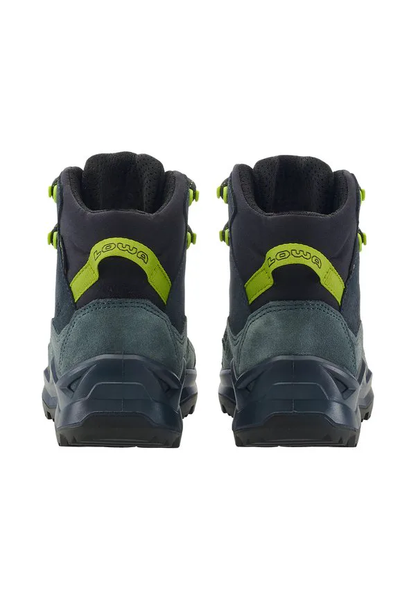 Горные туфли mittel wandax gtx mid jr Lowa, Dunkelperol Limone — фото 4