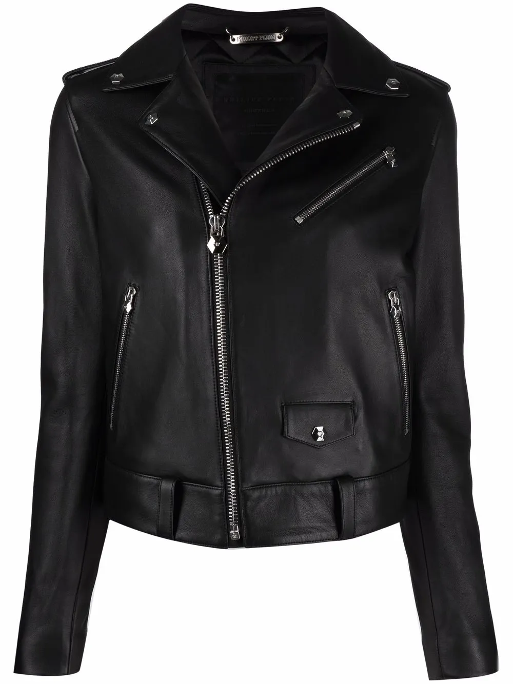 

Байкерская куртка Philipp Plein, черный
