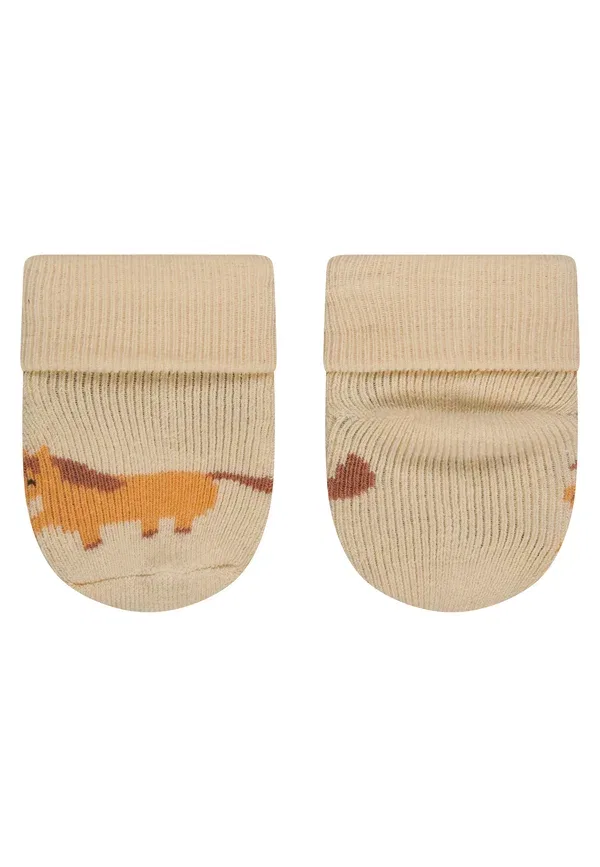 Носочки 3Er Pack Pferd Socks Sterntaler, меланж экрю — фото 2
