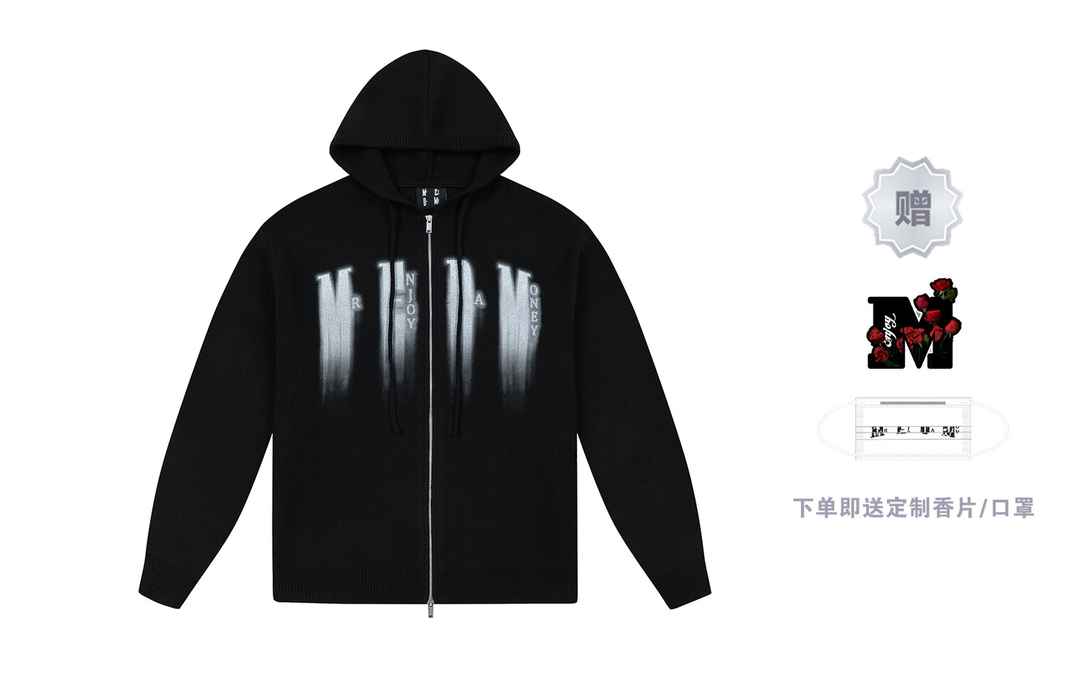 

Свитер унисекс Mr.Enjoyda Money, серый