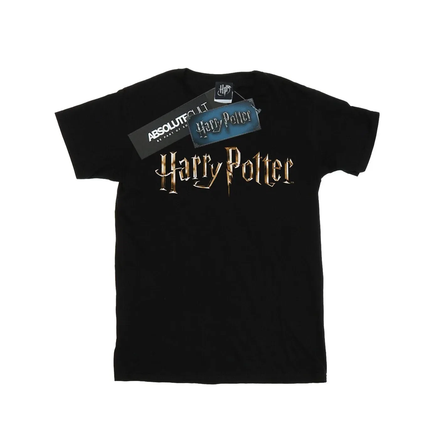 Футболка с принтом Harry Potter, черный — фото 2