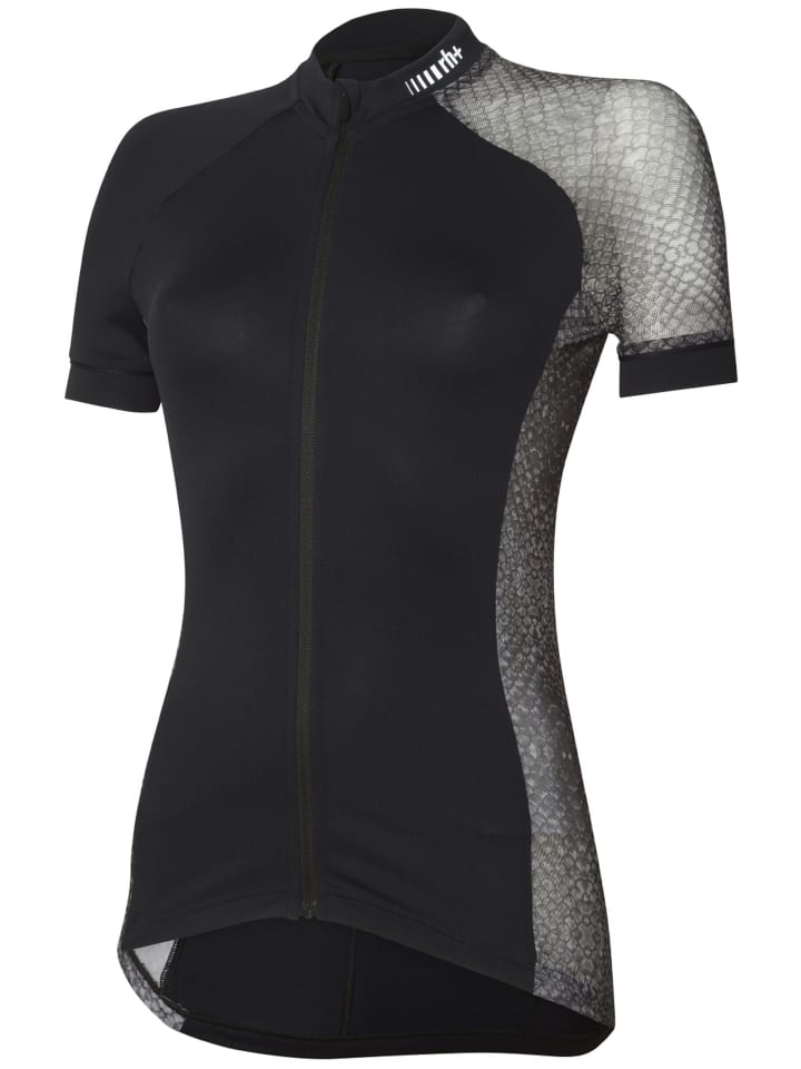 

Rh+ Велосипедная майка Elite Evo W Jersey, темно-серая, черная с чешуйчатой текстурой
