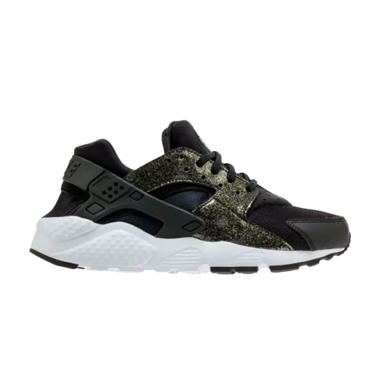 

Кроссовки Nike Huarache Run SE GS 'Metallic Gold', черный