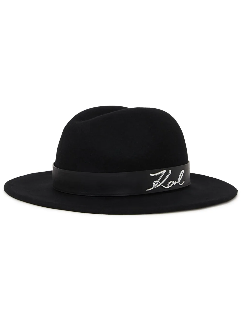 

Шляпа-федора K/Signature KARL LAGERFELD, черный