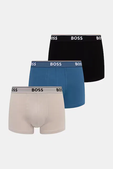 Боксеры 3 шт BOSS, черный