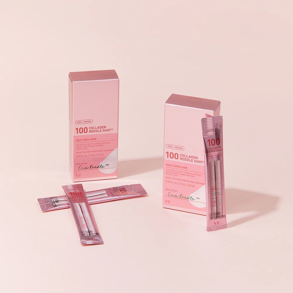 Сыворотка VT Cosmetics — Для лица collagen reedle shot 100 stick pouch , объем, 20 мл — фото 2