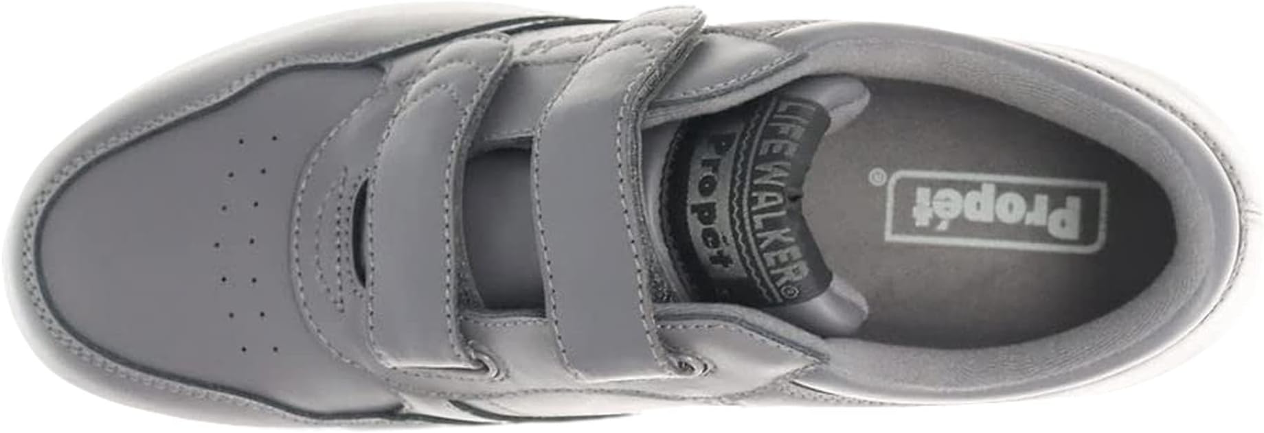 Кроссовки Propet Life Walker Strap Medicare/HCPCS Code = A5500 Diabetic Shoe, цвет Dark Grey — фото 2