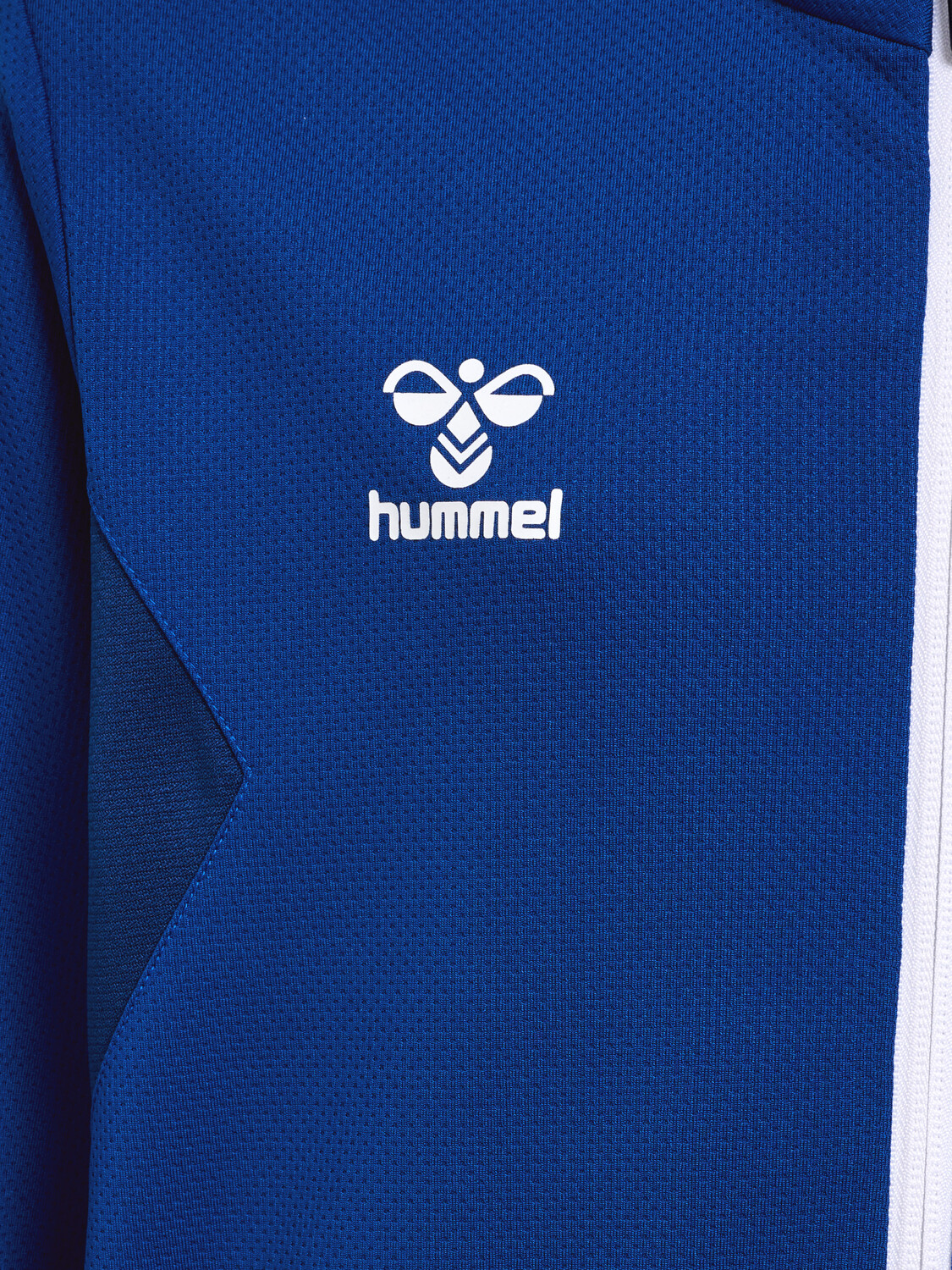 Толстовка Hummel Reißverschlussjacke Hmlauthentic Pl Zip Jacket Kids, цвет TRUE BLUE — фото 3