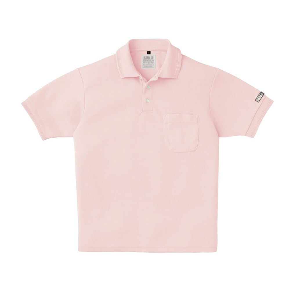 

Поло Sun-S SA10060 Eco с коротким рукавом, розовое, 1,1 галлона (4 л), хлопковая подкладка