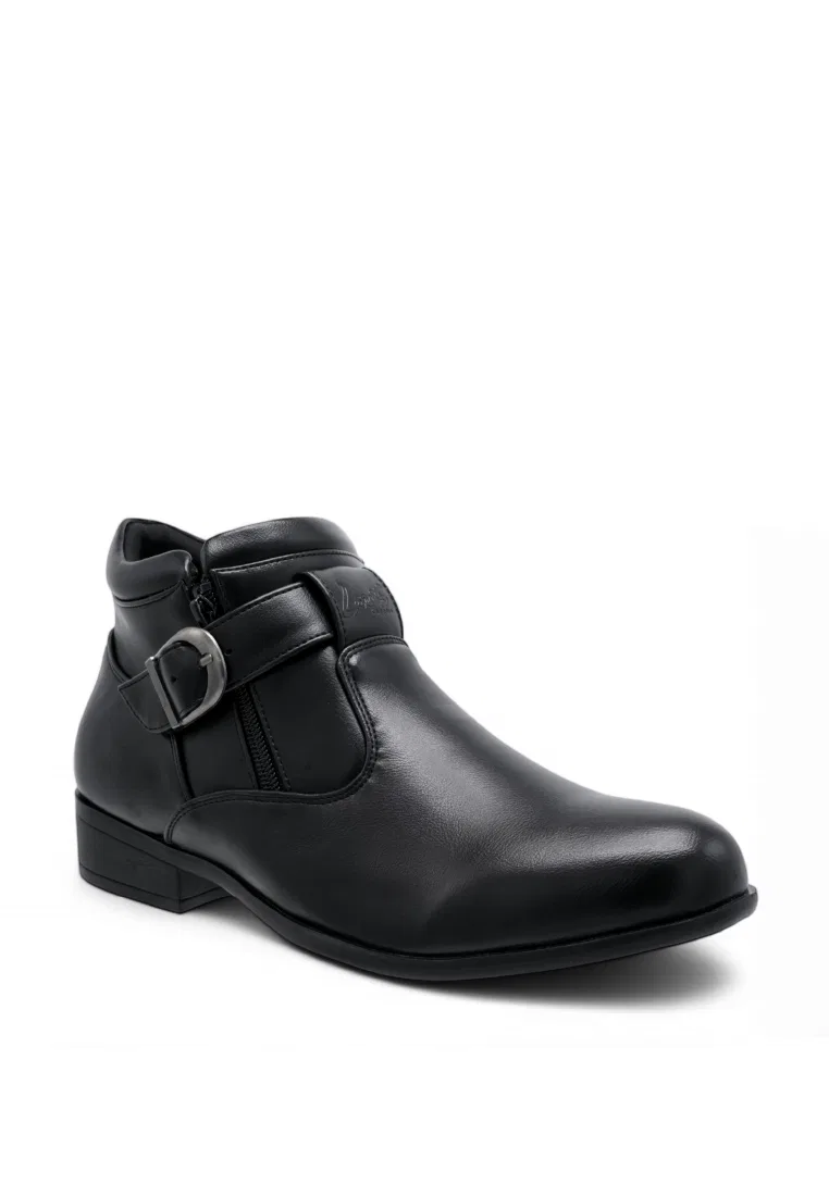 Мужские туфли slip-on из искусственной кожи, формальные, модель 250211261 Louis Cuppers, черный — фото 2