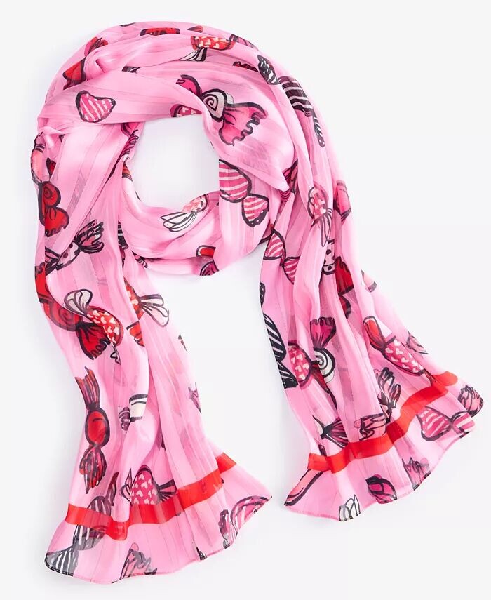 

Шарф Candy Oblong Holiday Lane, розовый