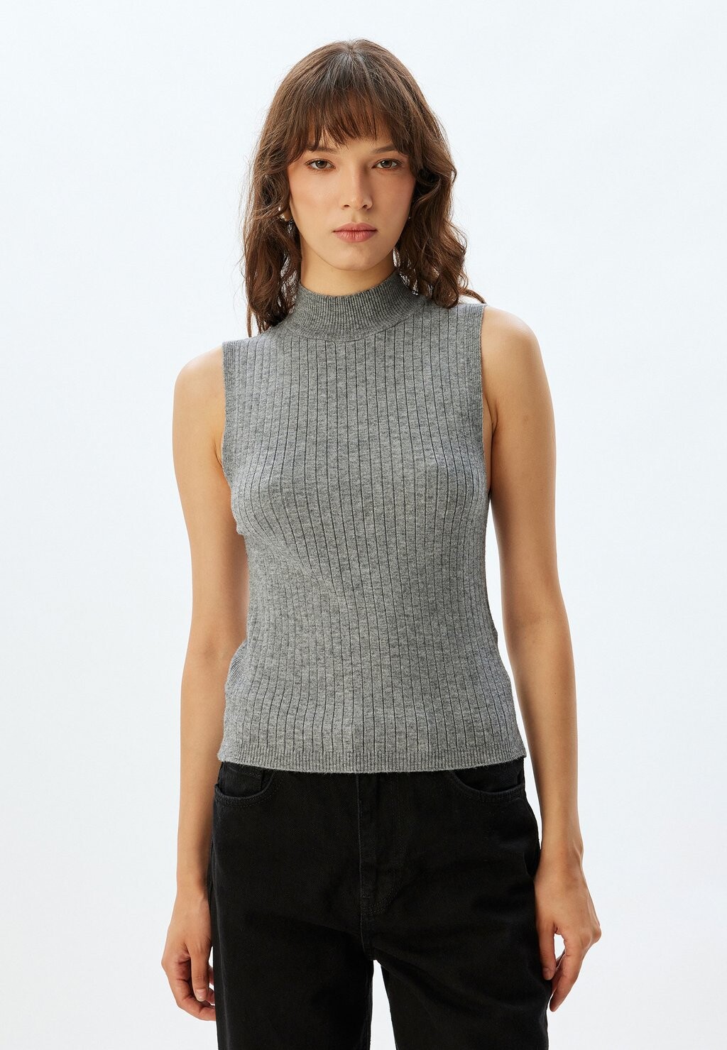 

Топ SLEEVELESS Koton, серый
