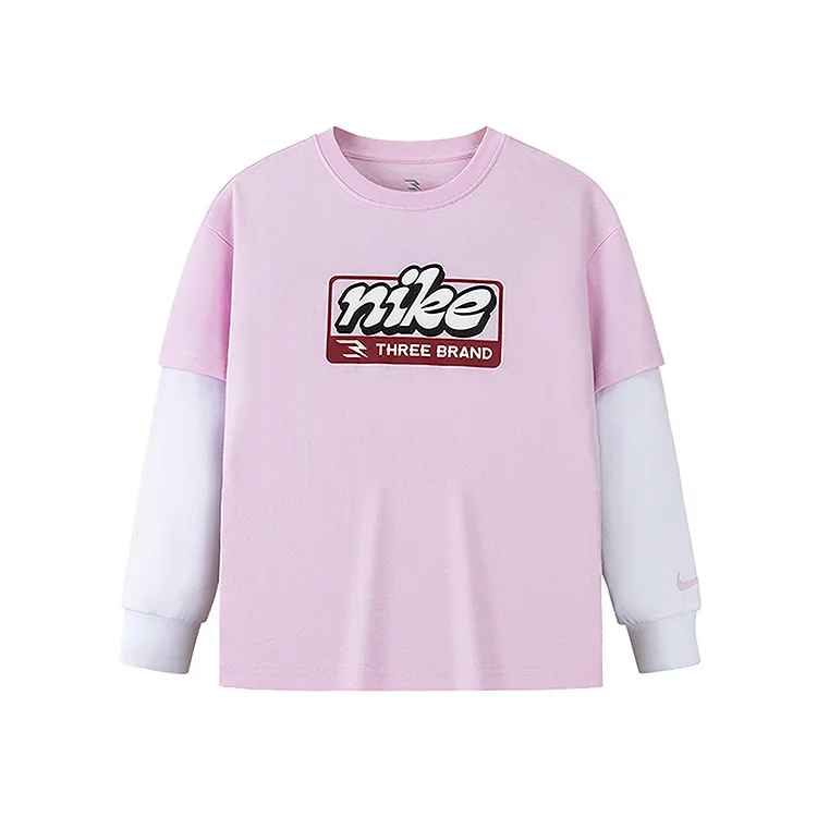 Футболка для детей с круглым вырезом Nike, Cherry Blossom Pink
