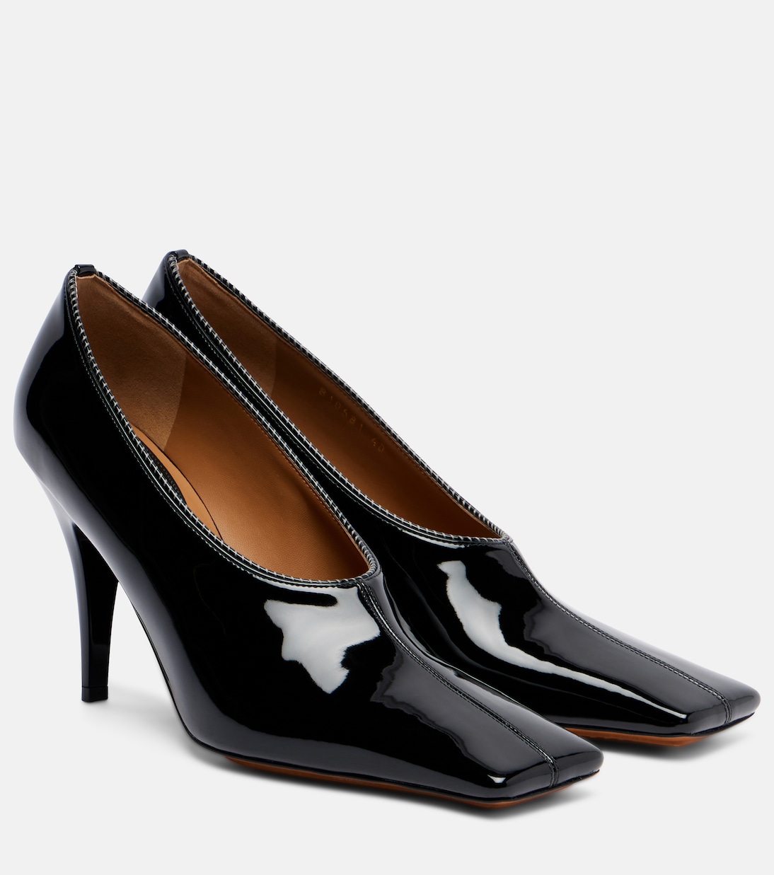 Туфли Eve из искусственной кожи Stella McCartney, черный