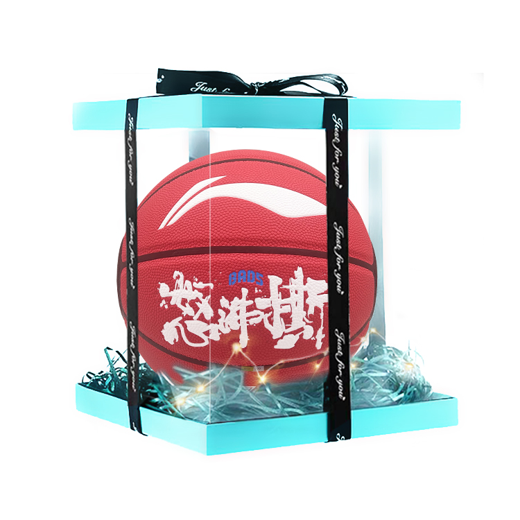 

LINING Баскетбольный мяч Badfive PU красный размер 7 тренировочный unisex