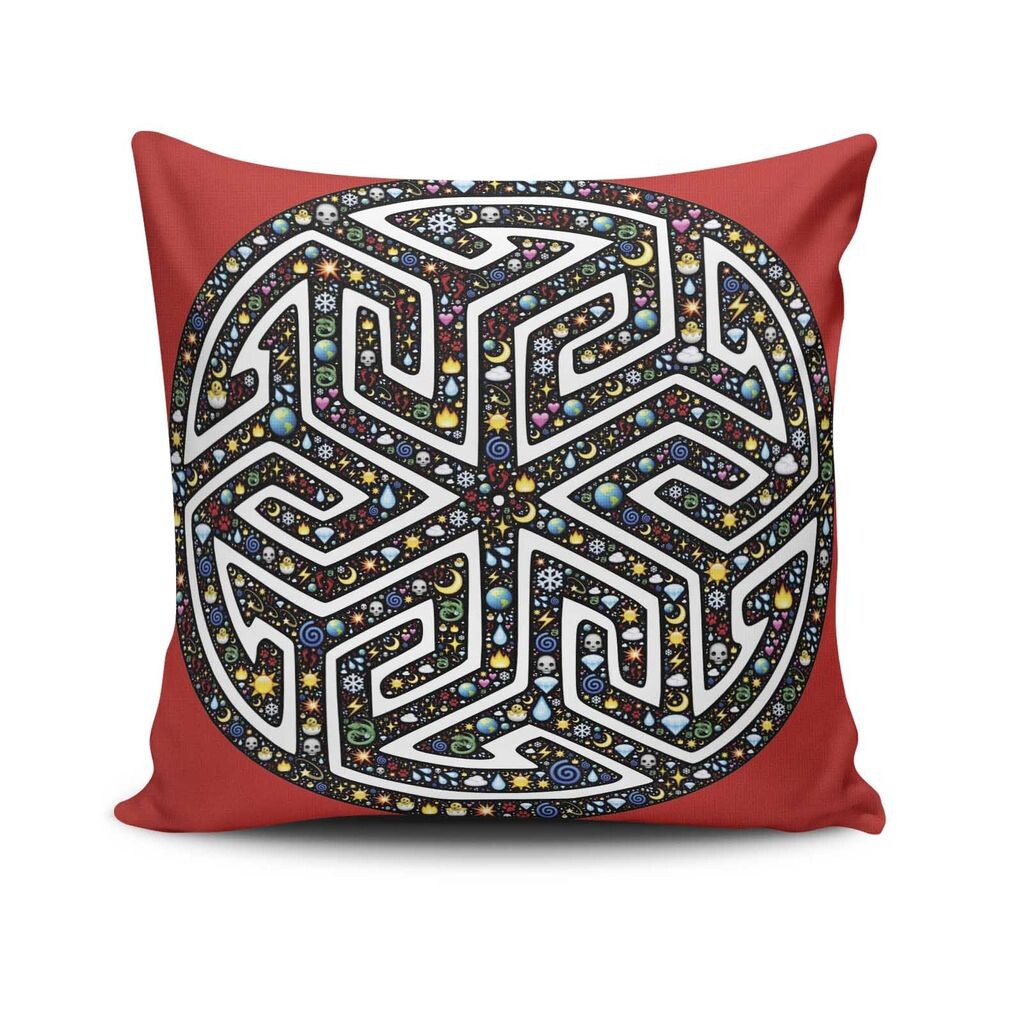 

Evila Originals, MANDALA- SPF3262, разноцветный, подушка, 50 % хлопок / 50 % полиэстер