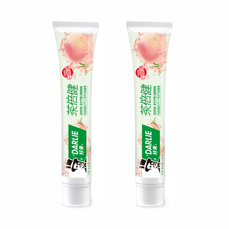 Зубная паста Darlie Tea Beijian First Extract со вкусом белого персика, 3x160 г — фото 3