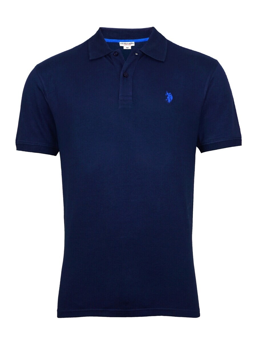 

Рубашка поло U.S. POLO ASSN. Shirt, цвет royal blue/dark blue