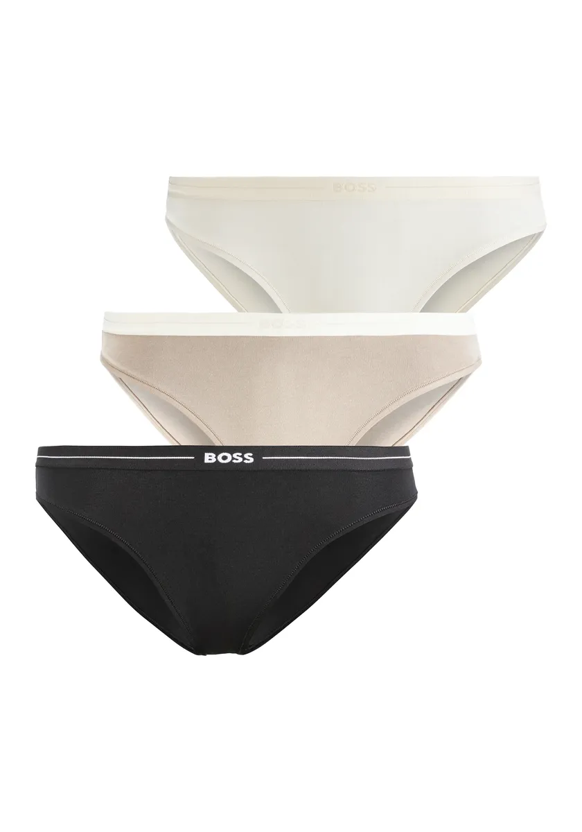 

Трусы BOSS "3P BRIEF" (3 шт. в упаковке, 3 шт. в упаковке), с эластичным поясом с логотипом, цвет Open Miscellaneous 961