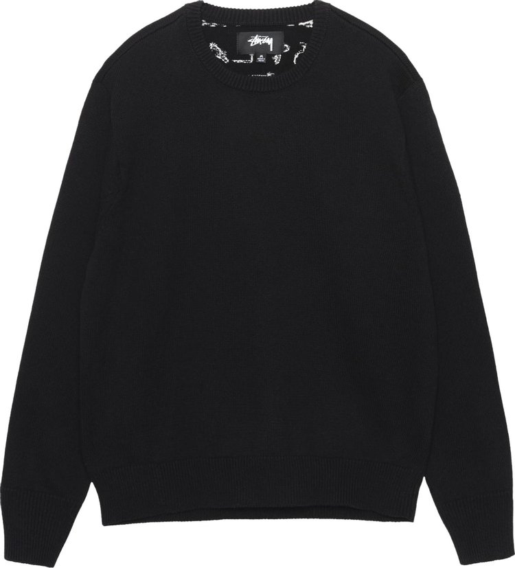 

Свитер Stussy Laguna Icon 'Black', черный