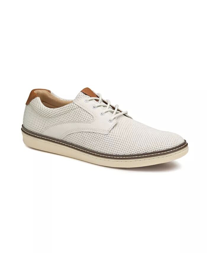 

Мужские повседневные туфли McGuffey Knit Saddle Lace-Up Johnston & Murphy, белый