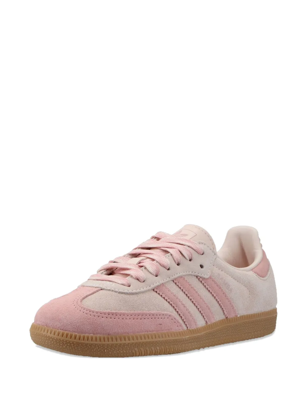 Кроссовки Samba с тремя полосками adidas, розовый — фото 2