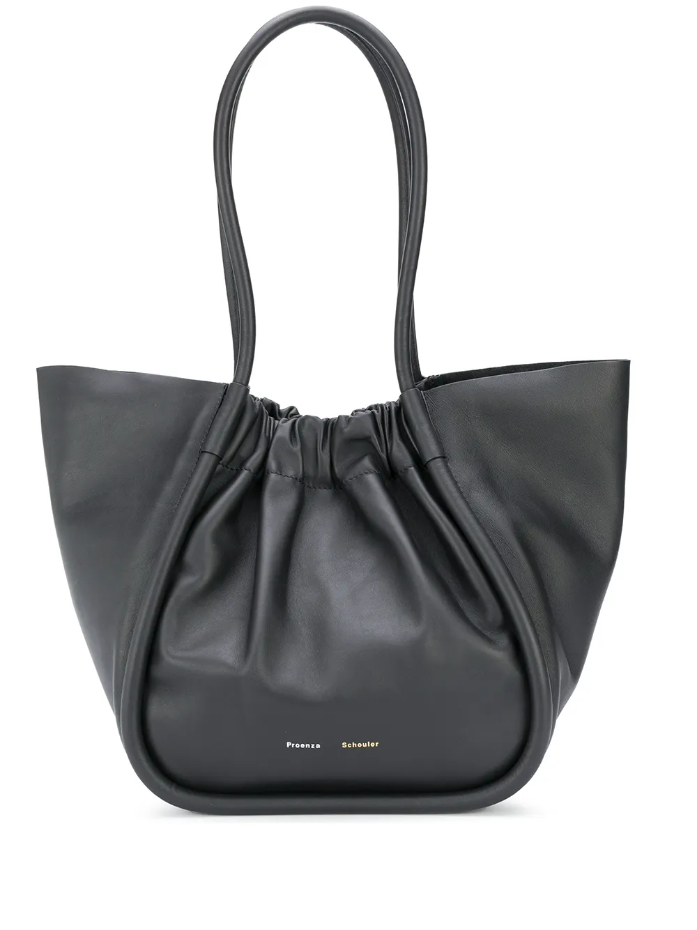 

Сумка-тоут со сборками Proenza Schouler, черный