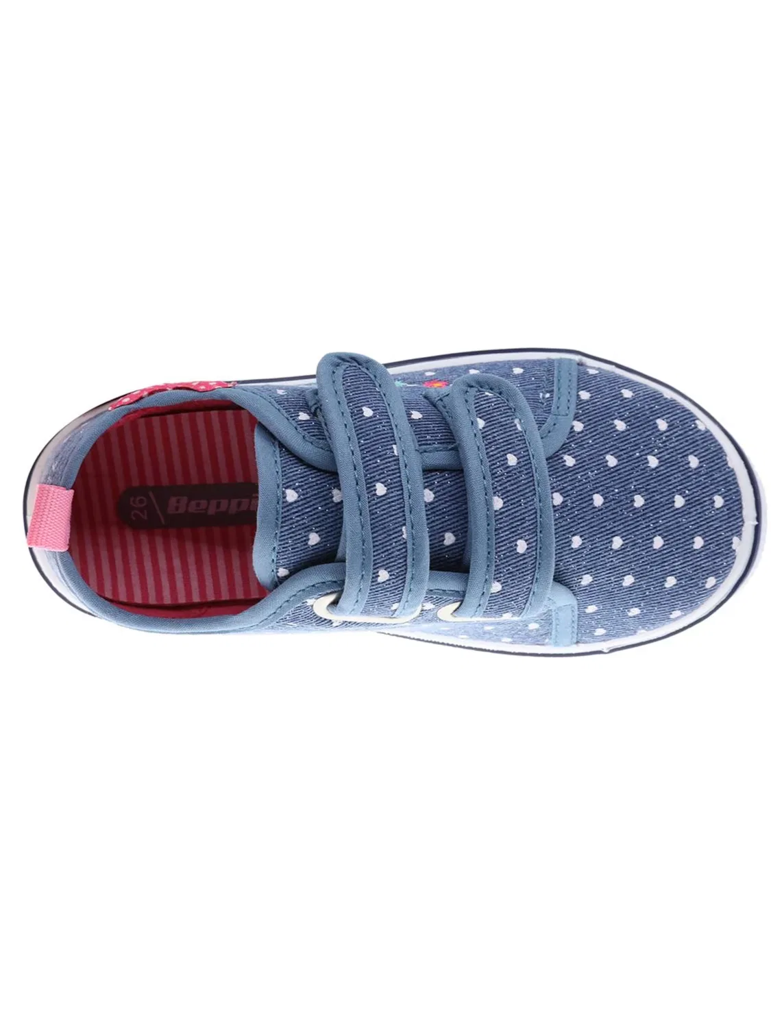 Кроссовки Beppi Canvas Shoe синего цвета — фото 4