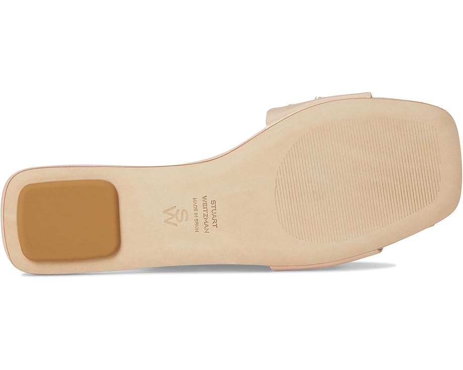 Сандалии Stuart Weitzman POPPY SLIDE, цвет Blush/Clear/Natural — фото 3