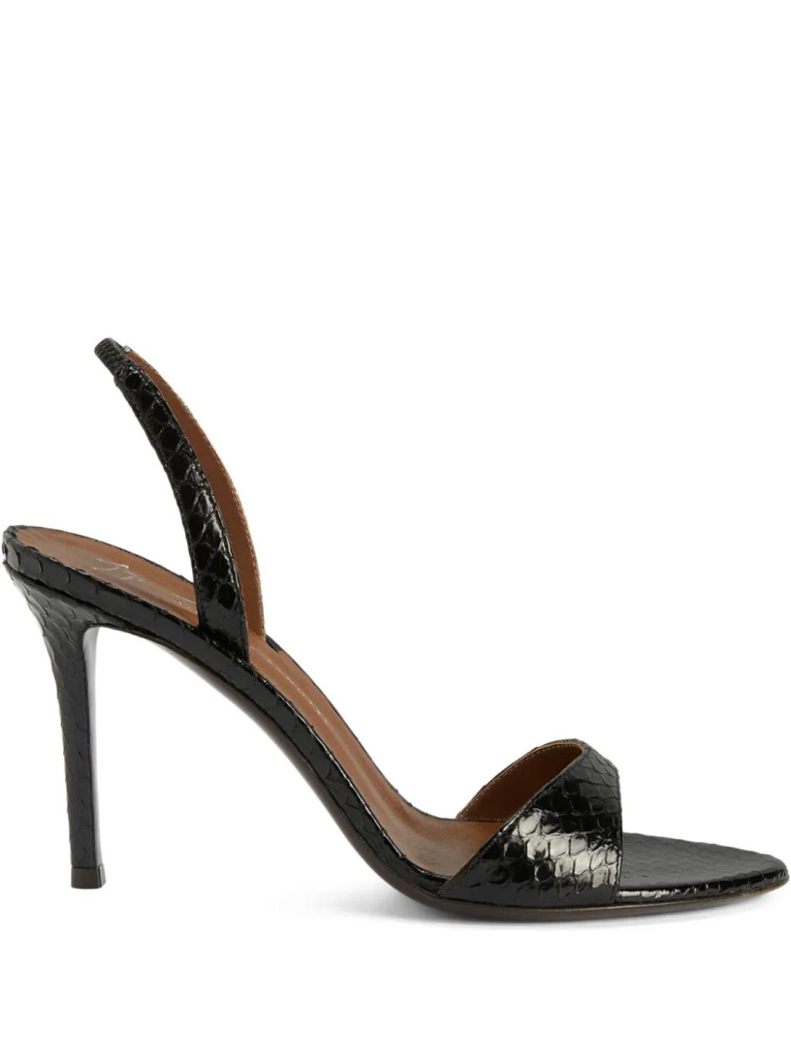 Сандалии Lilibeth 90 мм Giuseppe Zanotti, черный