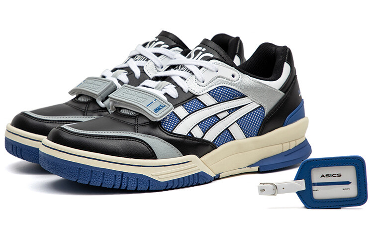 Винтажные баскетбольные кроссовки Asics Gel-Spotlyte унисекс, Голубовато-черный