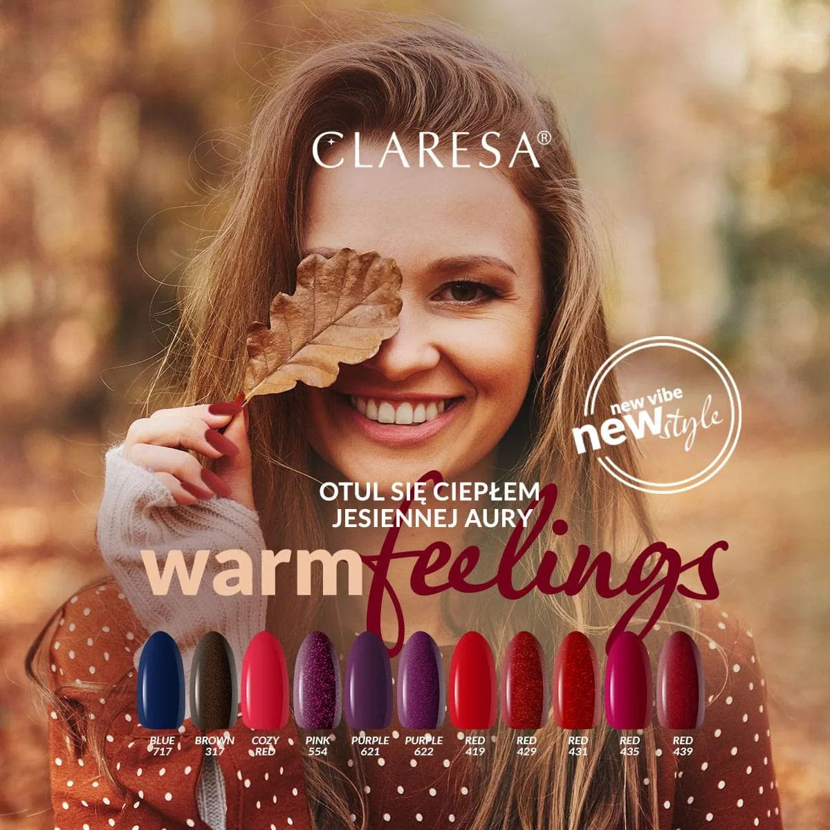 Красный УФ LED гель-лак Claresa № 435 Claresa — фото 3