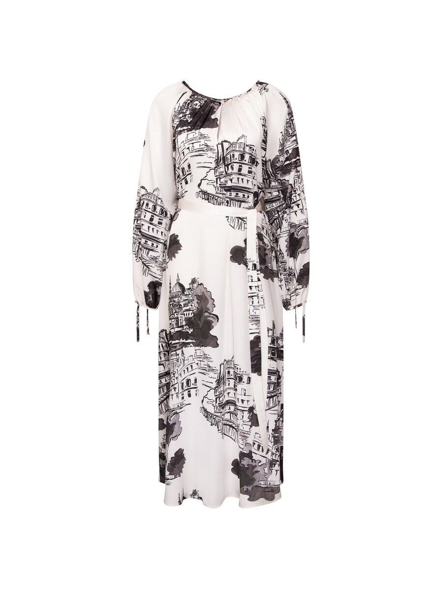 

Платье SEIDENSTICKER Schwarze Rose, черный/белый