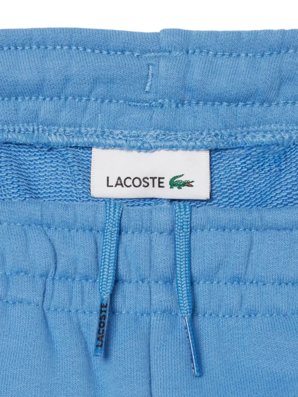 Спортивные брюки с полосатым логотипом Lacoste, синий — фото 4