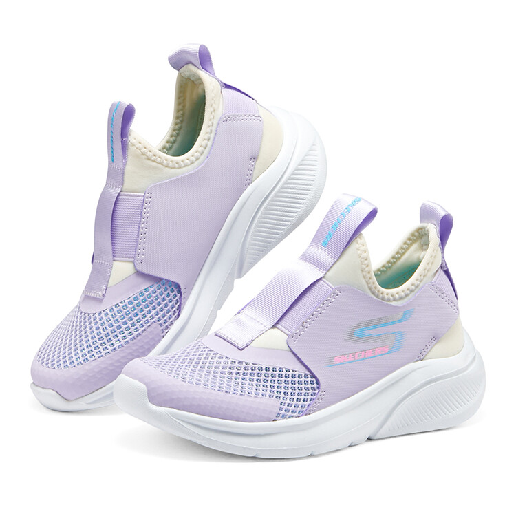 Кроссовки Skechers Girls Kids Lifestyle Shoes Kids Low-top Purple, фиолетовый — фото 3