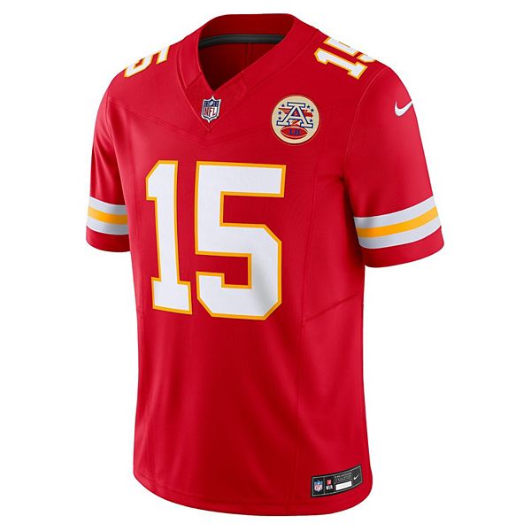 Футболка Patrick Mahomes Kansas City Chiefs Vapor FUSE Limited красная Nike — фото 3