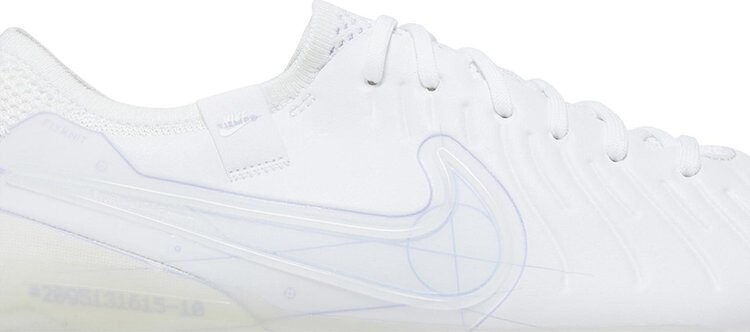 Кроссовки Tiempo Legend 10 Elite FG 'Triple White', белый — фото 2