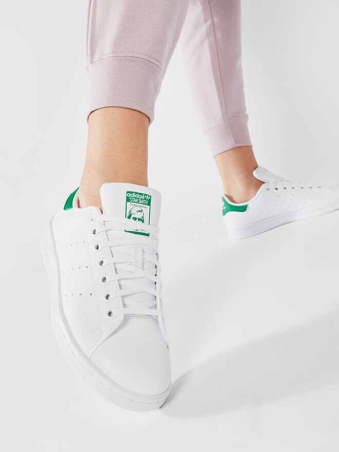 Кроссовки Stan Smith J adidas, белый — фото 2