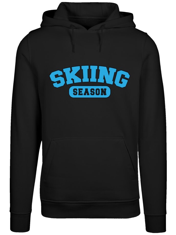 

Пуловер F4NT4STIC Hoodie Skiing Season Winter Sport, черный