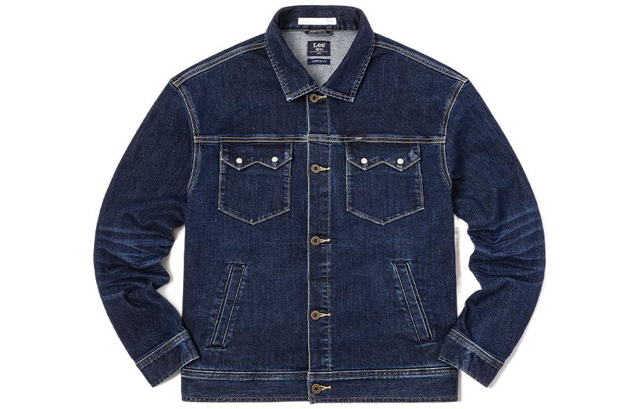 

Lee Джинсовая куртка мужская средняя тёмно-синяя, Medium Dark Blue