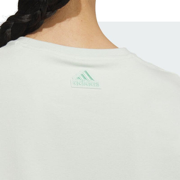Футболка лаунж футболка Adidas, белый — фото 3