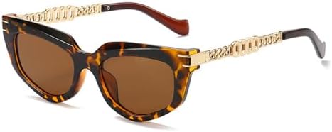 

Солнцезащитные очки Polygon 2027 для женщин, градиентные, с защитой от УФ-излучения UV400; солнцезащитные очки для мужчин с металлическими цепочками на дужках MTZJH, 3