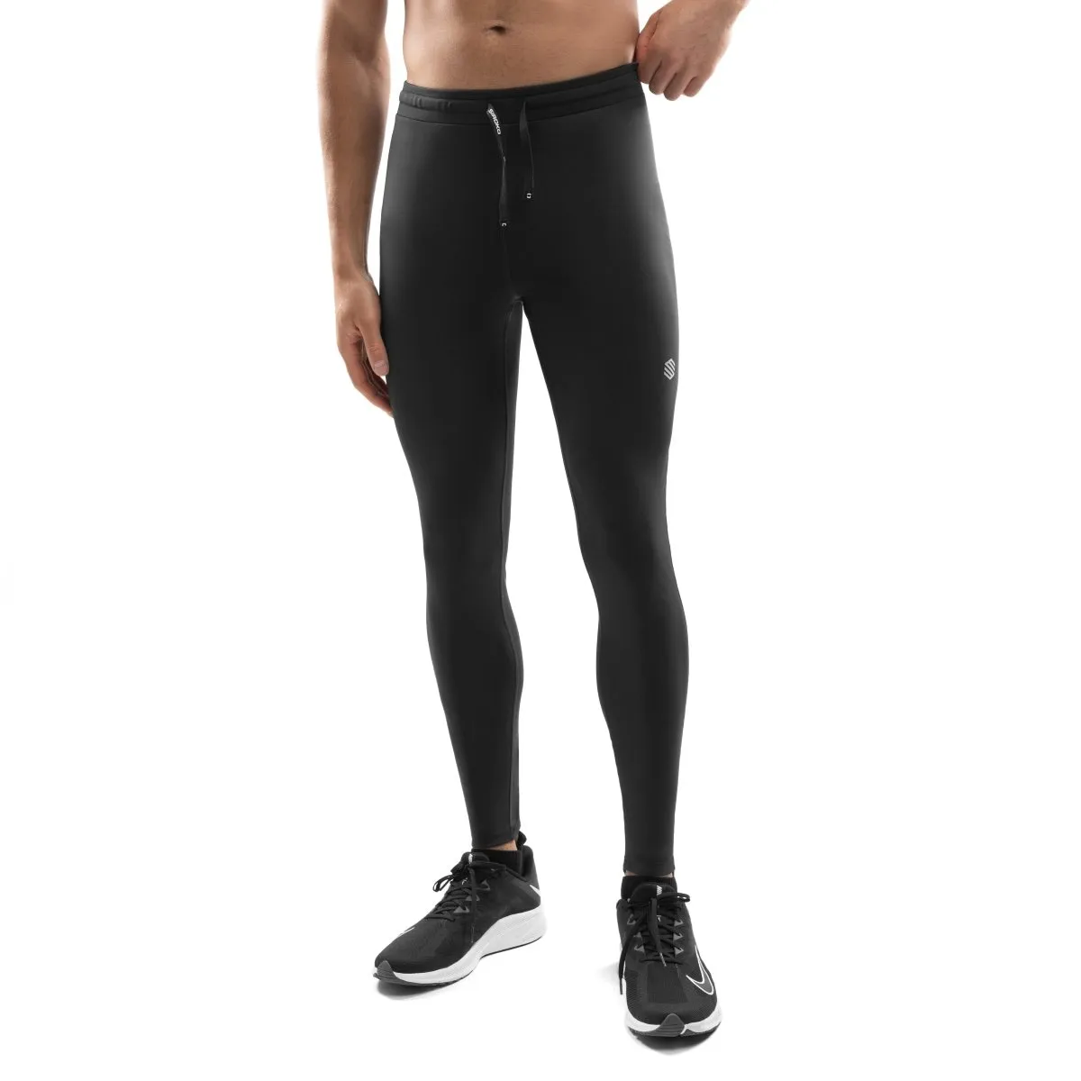 

Мужские длинные тайтсы для бега Gym-RunningLeggings Siroko, черный
