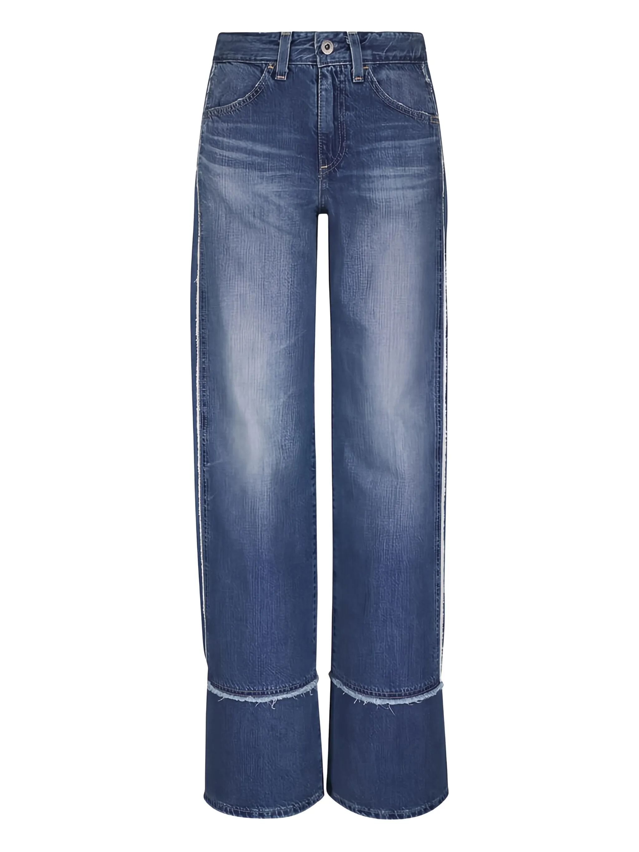 

Джинсы Adria с бахромой Ag Jeans, синий