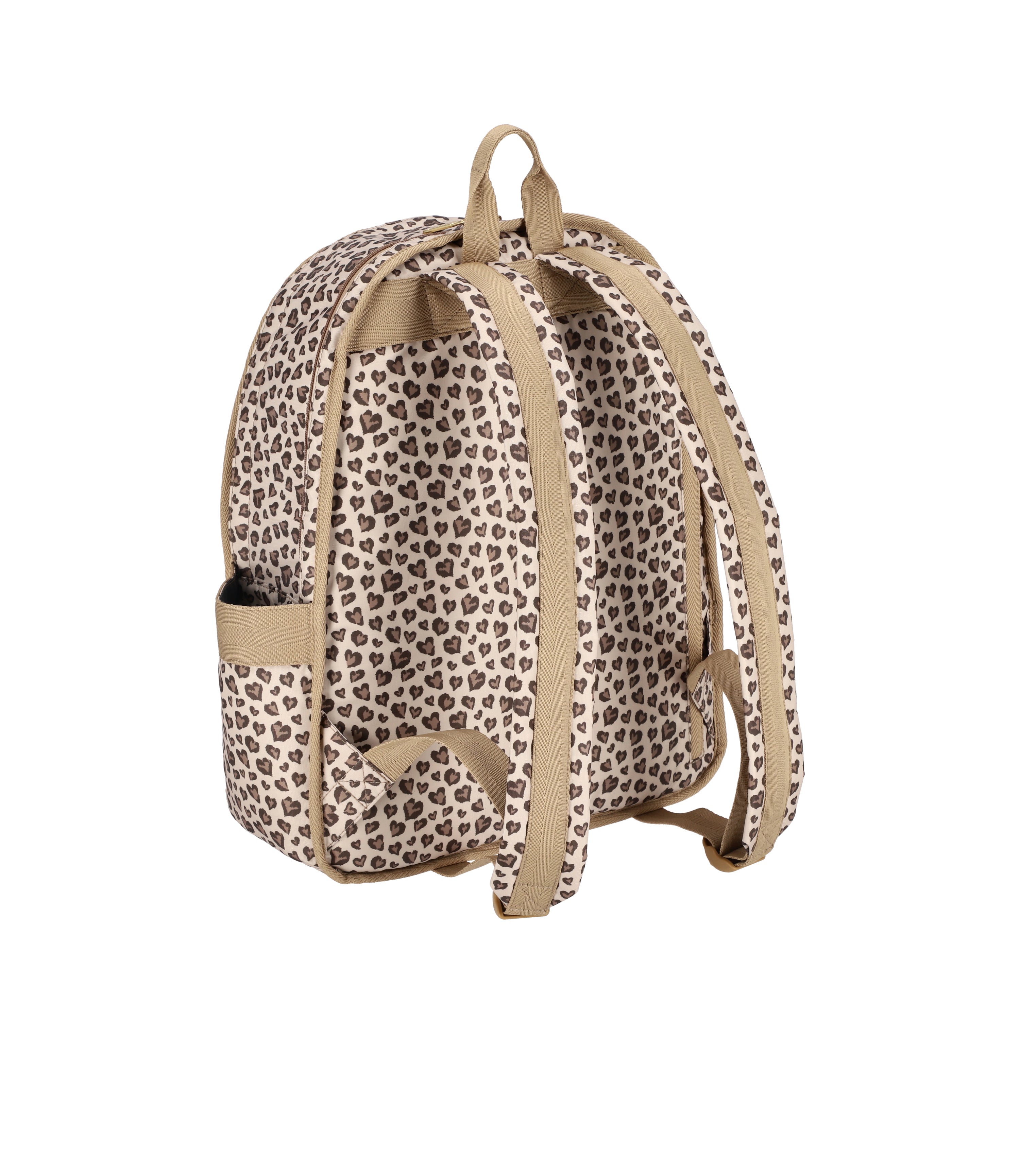 

Маршрутный рюкзак LeSportsac, цвет latte heart leopard brown print